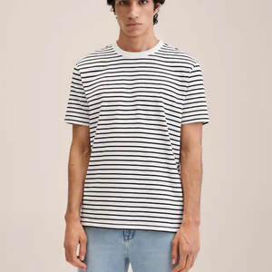 Camisetas Lisas de Manga Corta para Hombre, Personalizables con Logotipo, Ecológicas, de Mezcla de Algodón, Colores Personalizados al por Mayor - Product Image 3