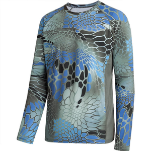 Camisa de Pesca para Exteriores, Ligera, con Protección UV, Sublimación Personalizada, Suministro al por Mayor, Envío Rápido - Product Image 5