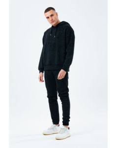 ชุดวอร์มผู้ชายคุณภาพสูงสำหรับฤดูหนาว แบบมีฮู้ด สไตล์ลำลอง สีพื้น  ชุดออกกำลังกายแบบสวมใส่สบาย  สามารถปรับแต่งดีไซน์ได้ - Product Image 5