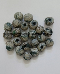 Multi Color Millefiori African Trade <b>Glass</b> Beads Chevron Beads Loose <b>Crystal</b> Material Traditional African Jewelry Designers - Product Image 4