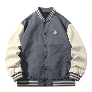 Veste Lettermen sur mesure confortable pour homme, à manches longues, en vente - Product Image 2