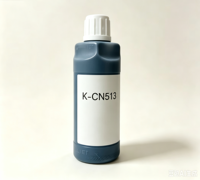 CN513 650ml Hitam Baru. Tinta Solvent untuk Printer K Cij yang Ditingkatkan, Tahan Air & Tahan Minyak