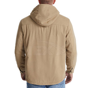 Men's High Street Style Stand Collar Letter Pattern <b>Cargo</b> Jacket with Custom Colors and Eco-Friendly Features - Product Image 4