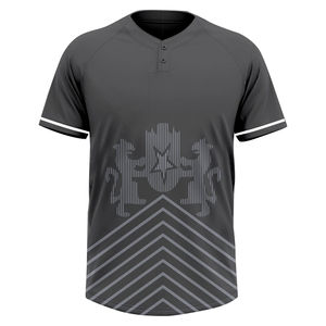 Camiseta de Béisbol y Sóftbol Personalizada, Unisex, Transpirable, de Secado Rápido, de Poliéster, con Estampado por Transferencia de Calor, Cuello Redondo, Color y Logotipo Personalizables - Product Image 4