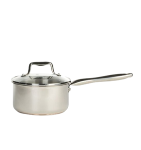 Cacerola de Acero Inoxidable con Mango Metálico de Acabado Brillante, Diseño Contemporáneo, Compatible con Cocina de Inducción, Proveedor de Fábrica - Product Image 5