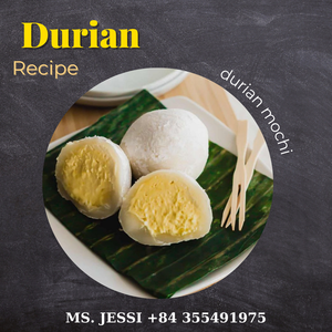 Exploration du Durian sucré, le roi des fruits/Mme Jessi + 84 35541975 - Product Image 5