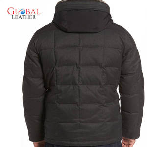 Large Size Men's Winter Puffer Jacket <b>Quilted</b> Hooded <b>for</b> Men Women Collar Zipper Closure High Street Style Front Waterproof - Product Image 2