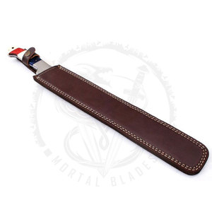 มีดสับเนื้อสเตนเลสสตีลแบบสเปน ตีขึ้นรูปด้วยมือ สำหรับเชฟ ใช้ในครัวและแล่เนื้อ  เช่น บริสเก็ต - Product Image 5