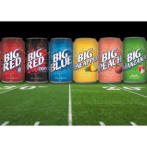 น้ำอัดลมสีแดงขนาด330มล. บรรจุในบรรจุภัณฑ์ขวดราคาส่งชั้นนำของผู้ส่งออก - Product Image 1