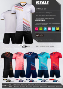 เสื้อฟุตบอลแบบคัดลอกเสื้อฟุตบอลฟุตบอลโลกชุดกีฬาชุดเครื่องแบบรองเท้ากีฬา mallot de Foot ชุดทีมฟุตบอลสำหรับผู้ชาย - Product Image 5