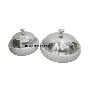 Ensemble de deux casseroles Meena Sticker Design Hotpot de qualité supérieure faites à la main chauffe-plats en métal de luxe vente à chaud - Product Image 1