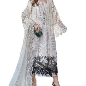 Collection femme pakistanaise 2025 vente en gros cousu et non cousu imprimé Kameez Salwar Collection d'été de haute qualité - Product Image 1