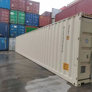 Conteneur d'expédition d'occasion 40 pieds HC 40 Conteneur à côtés ouverts d'occasion 40 pieds avec certificat pour l'exportation maritime - Product Image 1
