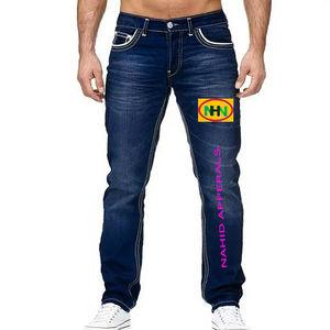 New Style <b>Men's</b> Denim <b>Jeans</b> Pants Made Denim <b>Jeans</b> <b>Men</b> <b>High</b> <b>Waisted</b> <b>Jeans</b> for <b>Men</b> Washed Breathable Denim Pants Customized - Product Image 5