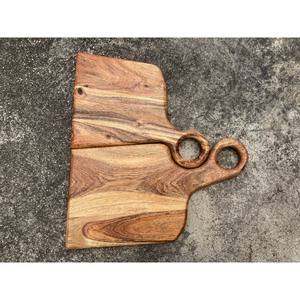 Creative His Hers Bread Board Set Irrégulier Cuisine Ustensiles de Cuisine Cadeau pour les Couples pour Steak Fruit Cheese Food Prep - Product Image 3