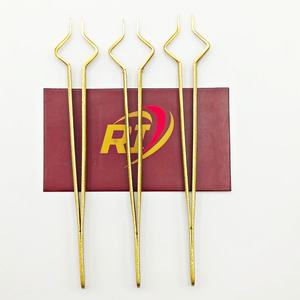 Pinzas de extensión de pestañas profesionales de acero inoxidable, punta afilada, precisión antimagnética ligera, Color personalizado duradero - Product Image 3