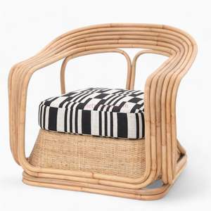 Muebles de ratán natural, sillón de ratán, silla de comedor de ratán de alta calidad y buen precio para eventos de fiesta de boda en interiores y exteriores - Product Image 1