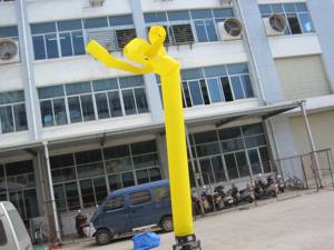 Bailarines de Aire Inflables Amarillos para Eventos Publicitarios - Product Image 3