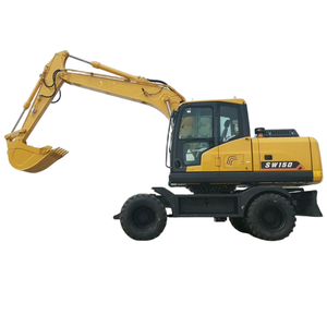 Excavadora de ruedas Shantui SW150 13.5ton Diesel Hyudraulic Digger - Product Image 1