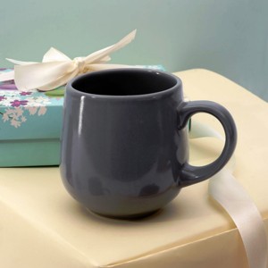 Ensemble de 2 tasses à café en céramique rouge, ensemble de service à salade en bois et en résine et ustensile faits à la main - Product Image 5