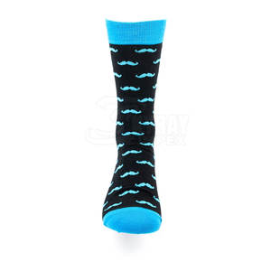 Vente en gros 2024 Chaussettes de sport décontractées colorées pour hommes 100% coton Style décontracté Commande minimum 5 paires - Product Image 2