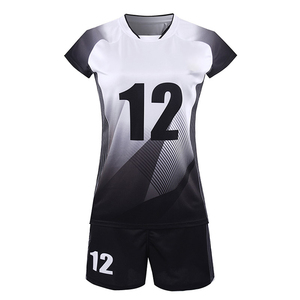 Hot Selling Polyester Material 2025 Customized Logo Printing High Quality Light Weight <b>Volleyball</b> Uniform - Product Image 3