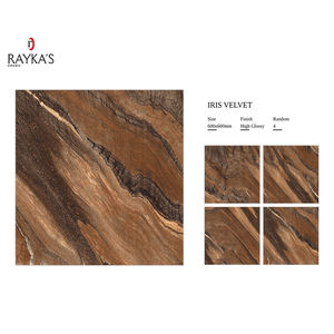 Design moderne 600*600mm nouvelle version carrelage de sol en porcelaine haute brillance pour le salon épaisseur 5mm pour les intérieurs - Product Image 6