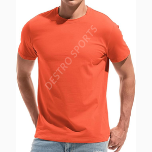 T-shirts oversize pour hommes à manches courtes en coton respirant - Product Image 1