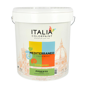 Pintura a Base de Agua Acrílica-Siloxano Anti-Moho Mediterraneo Ponente, Formato de 4 Litros, Paquete de 1 - Product Image 1