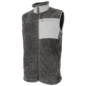 Premium hommes femmes décontracté hiver gilet respirant laine mélangée rembourré Anti-rétrécissement polaire Gilet personnalisable col en v Oxford fermeture éclair - Product Image 2