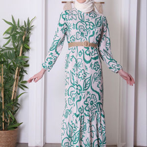 Robe Abaya d'été pour femmes, nouvelle saison, Kaftan, tunique, dubaï, mode musulmane, turque, robes islamiques - Product Image 1