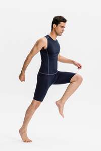 Shorts de compression pour hommes de haute qualité personnalisés, service OEM, vente en gros, respirant, anti-UV, extensible dans les quatre sens - Product Image 5