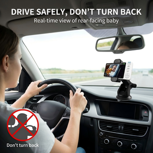 Anicebb ABM950S Moniteur de voiture 5 pouces IPS pour bébé, caméra sans fil HD 1080P avec vision nocturne, pour siège arrière, fixation sur appuie-tête ou tableau de bord - Product Image 3