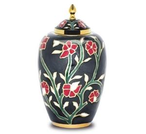 Urnes pour cendres adulte Blue Garden Grande urne funéraire pour cendres de proches Taille 10.5 "& 220 Cu. Dans - Product Image 6