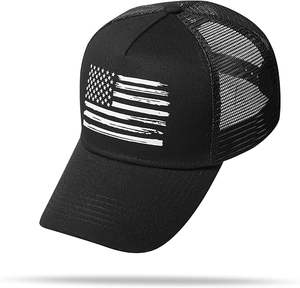 New Design High Quality Custom <b>Trucker</b> Black Hats Custom Hats with logo Designer Hats - Product Image 5