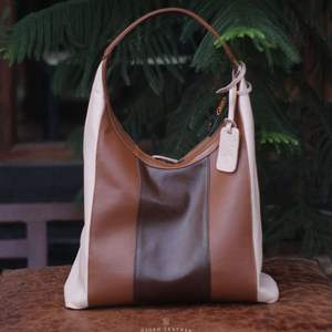 Quality Product Djoen <b>Leather</b> <b>Hobo</b> <b>Bag</b> Triple-Tone Genuine <b>Leather</b> Shoulder <b>Bag</b> for Timeless Everyday Style From Indonesia - Product Image 1