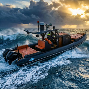 Bote RIB de 35 pies (10 m), Bote Inflable Rígido de Lujo 1050, Casco de Aluminio de Alta Velocidad, Bote RIB con Motor para Rescate, Patrulla, Deportes Acuáticos y <span class=keywords><strong>Buceo</strong></span> - Product Image 2