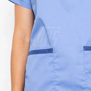 Nursing Uniform Lightweight Comfortable Scrub Set With <b>Pockets</b> For Hospital Clinic And Dental <b>Staff</b> - Product Image 6