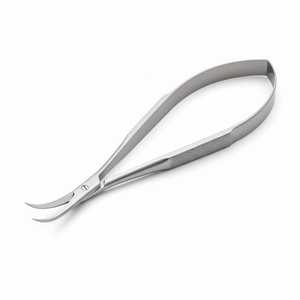 Tijeras Quirúrgicas Reutilizables de Acero Inoxidable con Mango de Resorte, Curvas, de Microcuchilla Afilada y Alta Calidad - Product Image 3