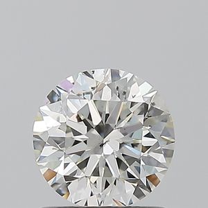 เพชรธรรมชาติ0.90กะรัตทรงกลมเจียระไนแบบ I สีคมชัด SI1เพชรสีขาวขัดมันยอดเยี่ยม - Product Image 1