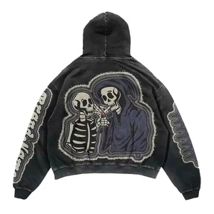 Vente en gros de dropsholder pour hommes, sweat à capuche décontracté, patchs de broderie, sweat-shirt, vêtements de sport à la mode pour hommes - Product Image 6