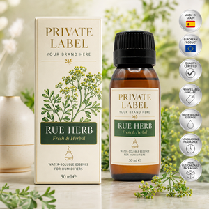 Private Label Rue Herb Water Soluble Fragrance Essence 50ml OEM | Humidifier & Aroma <b>Diffuser</b> Fragrance | Spain EU - Product Image 1