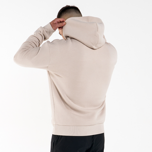 Sweat à capuche ample en molleton de coton avec cordon de serrage, col à capuche, anti-boulochage numérique, manches longues - Product Image 2