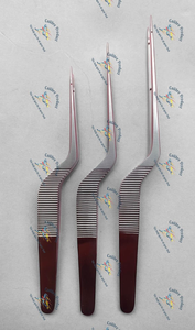 ชุด3ไมโคร yasargill bayonet คีมสแตนเลสใช้มือเครื่องมือผ่าตัดพื้นฐานเกี่ยวกับประสาทวิทยา - Product Image 2