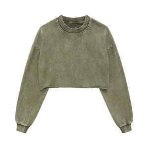 เสื้อยืดคอกลมแขนยาวทรงหลวมน้ำหนักเบาสำหรับผู้หญิงเสื้อยืดออกกำลังกายฟิตเนสแขนยาวผ้านุ่มแห้งเร็วสำหรับวิ่งยิมโยคะ - Product Image 4