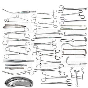 Juego de instrumentos quirúrgicos de la mejor calidad Juego de 48 piezas Instrumentos médicos de Cirugía General Material de alta calidad Juego quirúrgico básico - Product Image 1