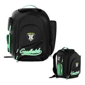 Sublimation Team Backpack Soft Zipper Full Color Logo Printing Cordura Sports School Travel <b>Bag</b> OEM SSB-0132 - Product Image 5