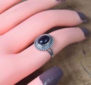 Stunstone Gemstone Jewelry para mujer Silver Boho Style Ring Jewelry 925 Sterling Silver Trending Anillo hecho a mano Regalo para mamá - Product Image 3