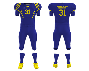 เสื้อเจอร์ซีย์และกางเกงสำหรับเล่นฟุตบอลชุดเดรสแขนสั้นใส่สบายดีไซน์ใหม่ล่าสุด - Product Image 1