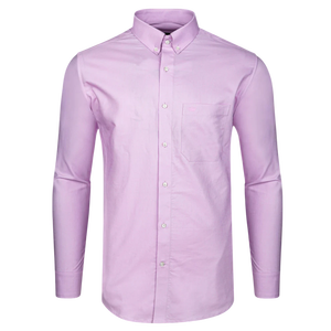 Camisa Casual de Cuello Alto Sólido de Alta Calidad OEM, Personalizada, Ligera, 100% Algodón, Transpirable, de Secado Rápido, Unisex - Product Image 3